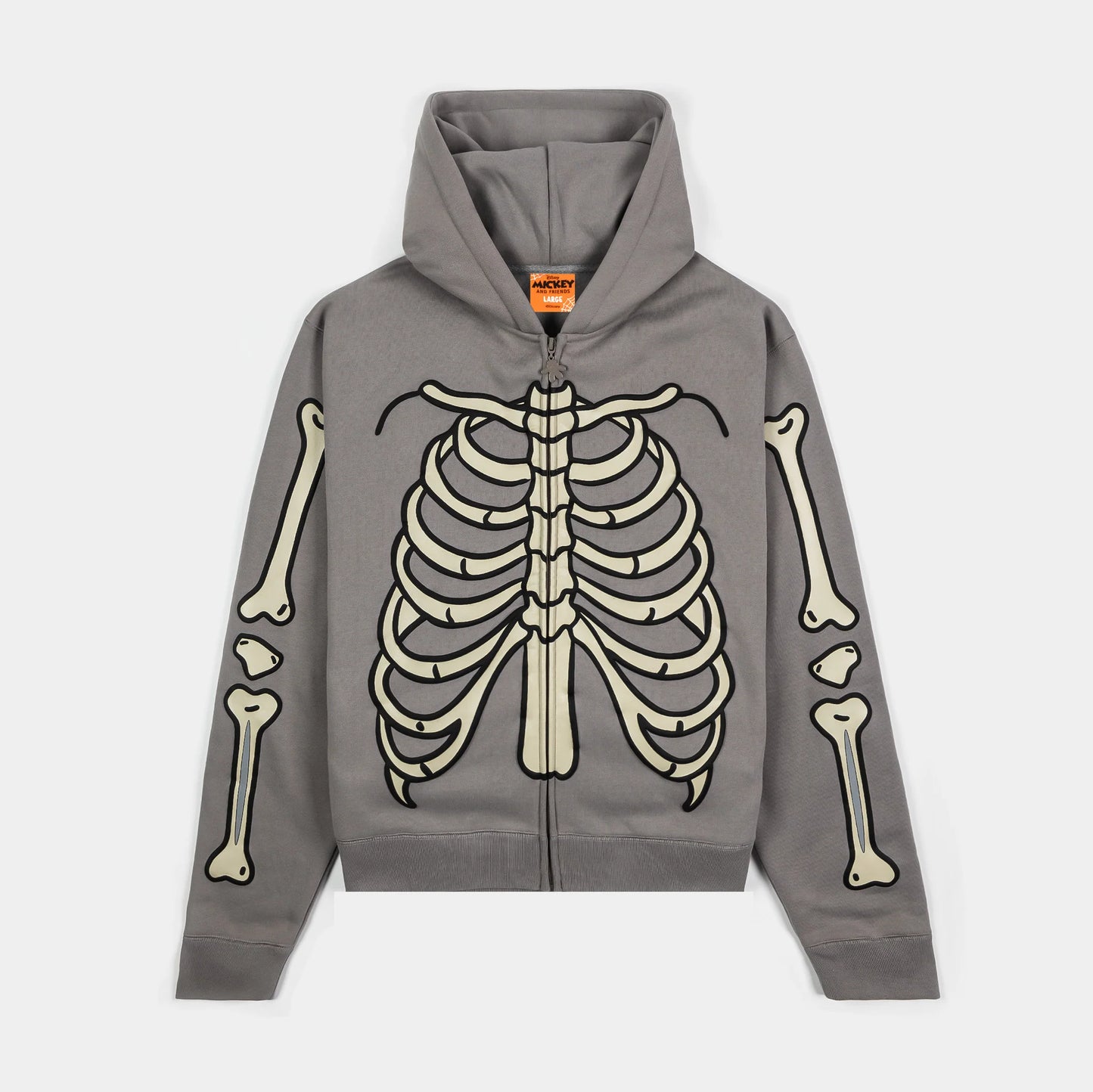 Unisex Skeleton Zip Up