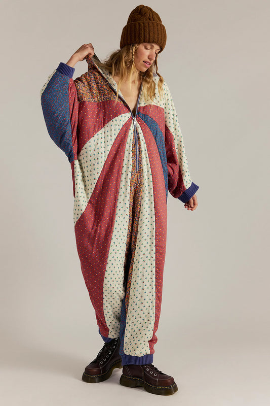 Morning Star Quilted Onesie